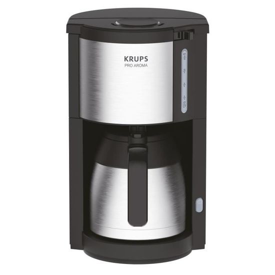 Cafetière filtre isotherme KRUPS Pro Aroma KM305D10 - 12 tasses - Maintien au chaud 4h - Anti-goutte