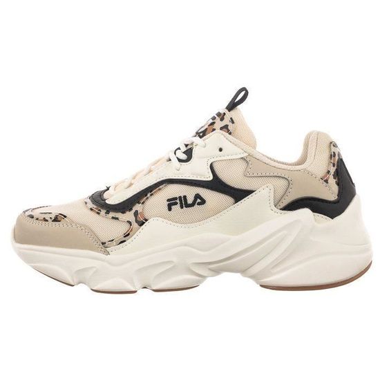 Baskets femme FILA Collene CB Turtledove Leopard 38 Textile