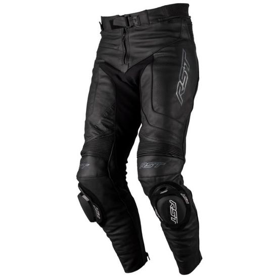 Pantalon cuir moto femme RST S1 CE noir XL Cdiscount Auto