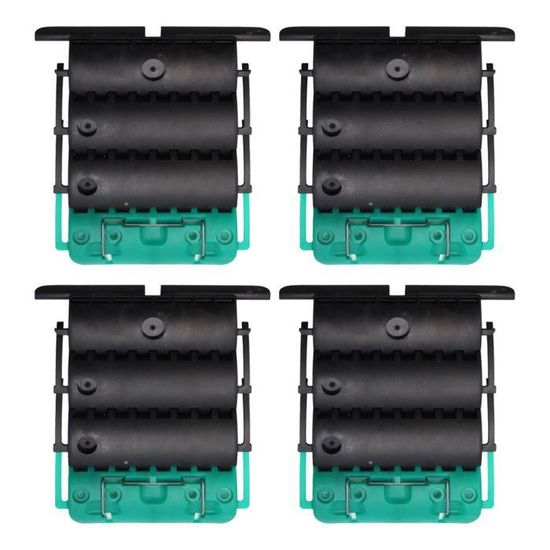 Lot De 4 Attaches De Guirlande D'escalier Noël - Rembourrées Et Réutilisables - Pour Rampe, Cheminée, Garde-corps