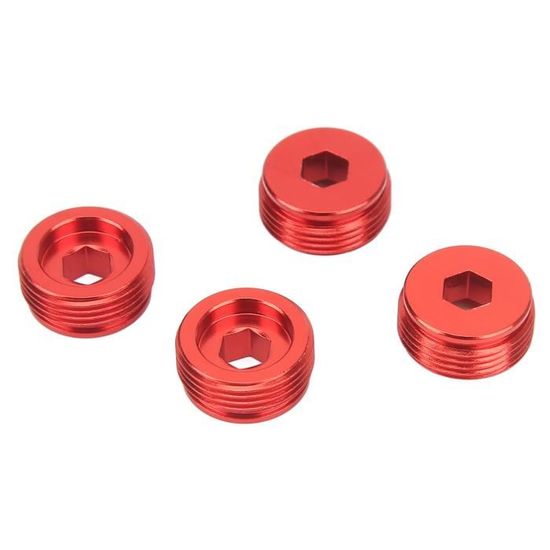 Écrous De Roue RC M4 (lot De 4) – Bouchons Centraux En Aluminium Anodisé Pour Axial SCX10 90046 D90 - 7