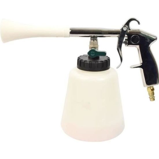 Pistolet De Nettoyage BGS 3277 - Pour Surfaces Très Sales - Réservoir 1L - Pression 8.5 Bars