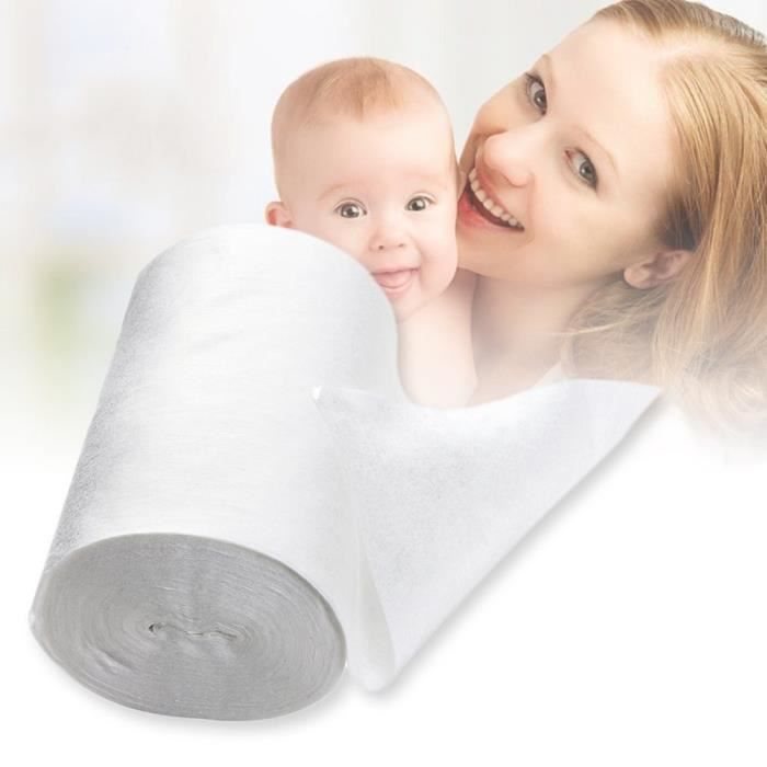 Coeur en feutre Couches Lavables Inserts Liner 100 Feuilles jetables Jetables Qt3096 @bebe3096