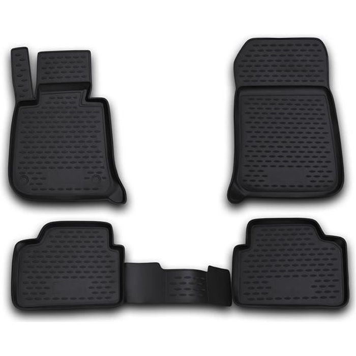 4 TAPIS DE SOL CAOUTCHOUC BMW SERIE 3 E90 BERLINE DE 01/2005 A 2012