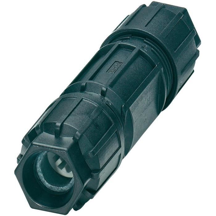 Prolongateur de câble QUICKON Conditionnement: 1 pc(s) Phoenix Contact QPD C 3PE2,5 2X6-10 BK 1582211