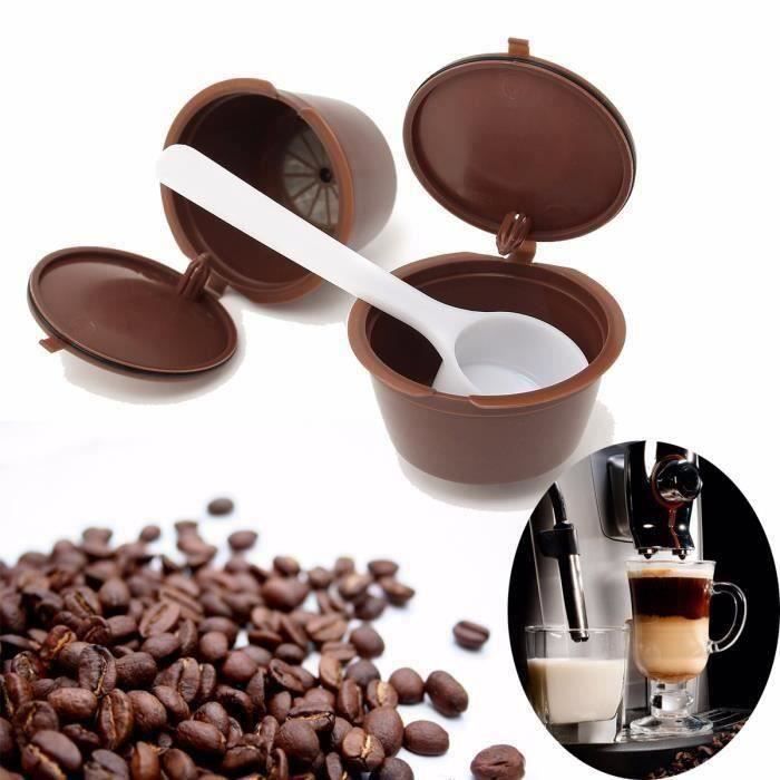 2Pcs Filtre à Café Thé Permanent Réutilisable Pour DOLCE GUSTO Cafetière Machine