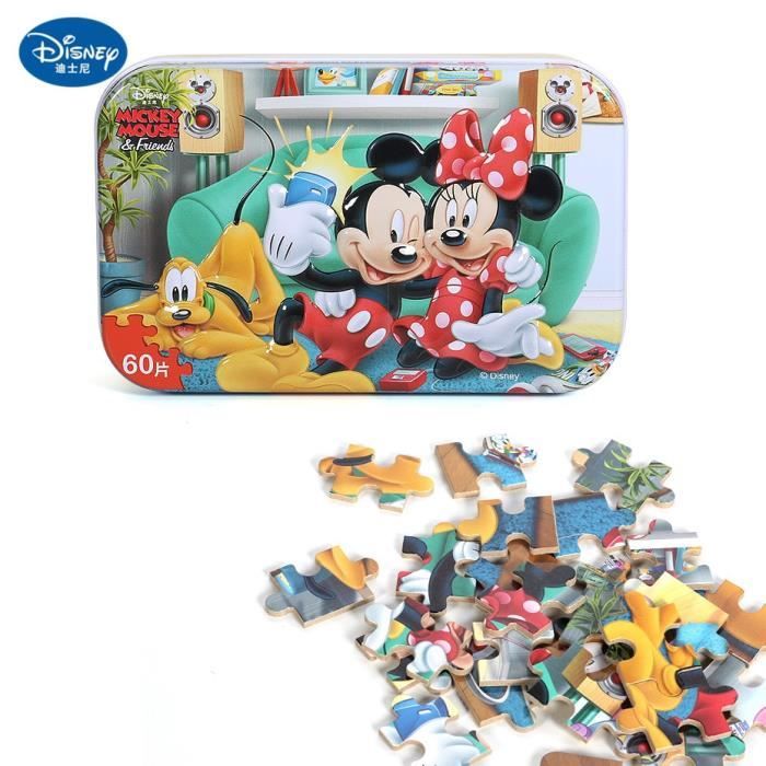 Puzzle,Offre spéciale Disney voiture congelée Disney 60 tranche petite pièce Puzzle jouet enfants en bois Puzzles - Type 0013