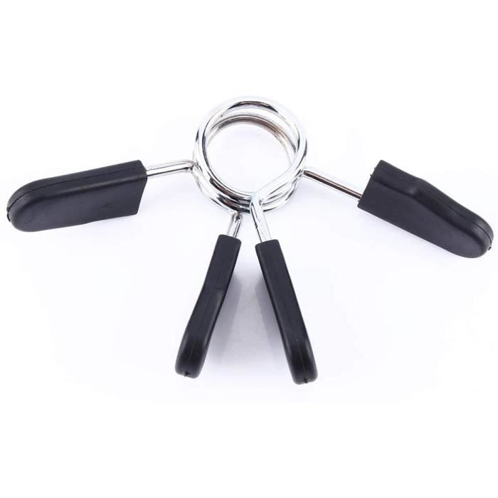 Pinces à Ressorts pour Poids HaltèresPrintemps Pince Clips2 pièces 25 mm Colliers à Ressort Bar Poids Haltérophilie Clamps Ha 302