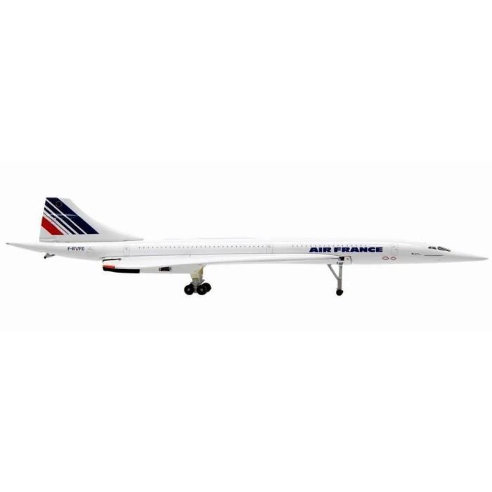 Maquette AIR FRANCE CONCORDE Métal F-BVFD 1/400 Série Limitée 188 Ex