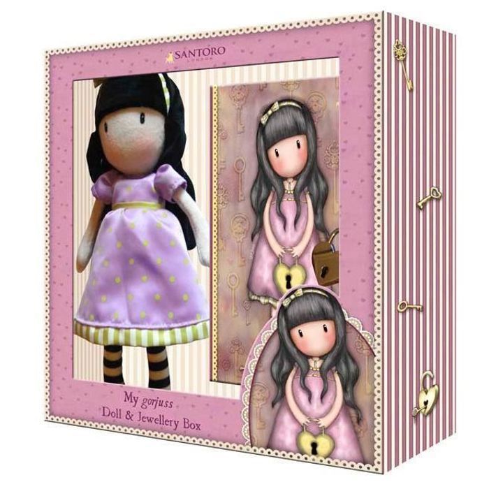 santoro london - gorjuss the secret gift set - coffret-79552-79552
