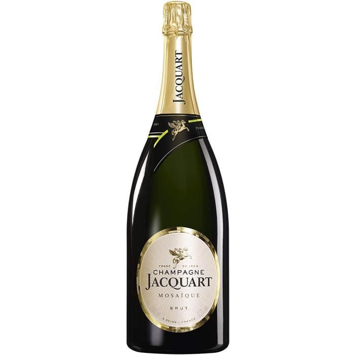 CHAMPAGNE JACQUART – Mosaïque Brut - Magnum 15 L - Cuvée pour des petites ou grandes célébrations
