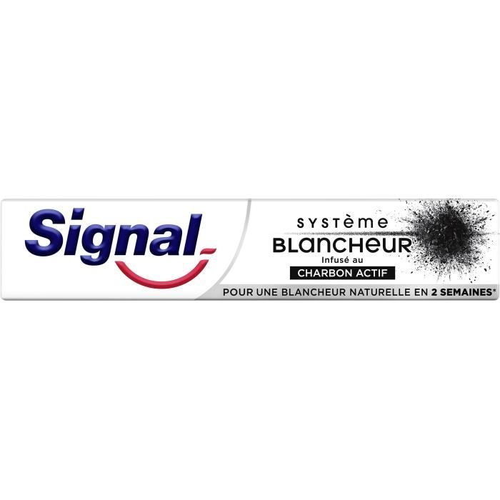 Signal Dentifrice Infusé au Charbon Actif Tube 75ml