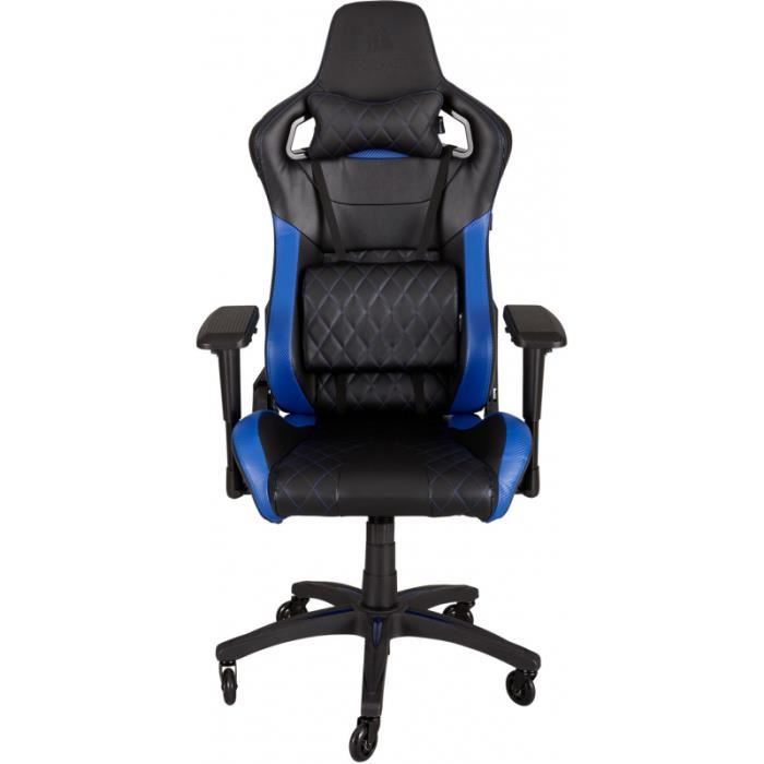 CORSAIR Siège Gaming T1 RACE - Noir / Bleu - (CF-9010014-WW)