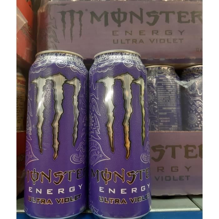 Monster Ultra Violet Energy Drink 0,5l (Pack de 12)