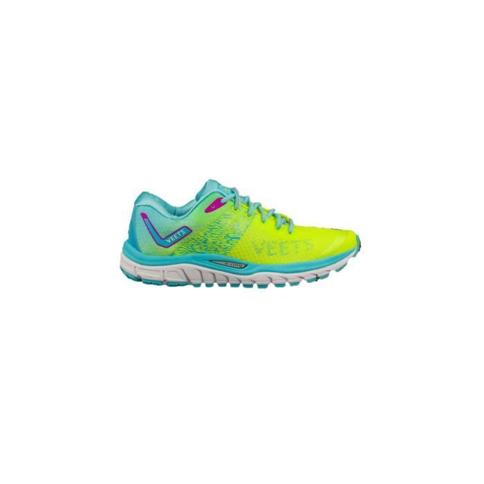 Chaussures Running VEETS Femme Inside 2.2 Jaune / Bleue AH 2019