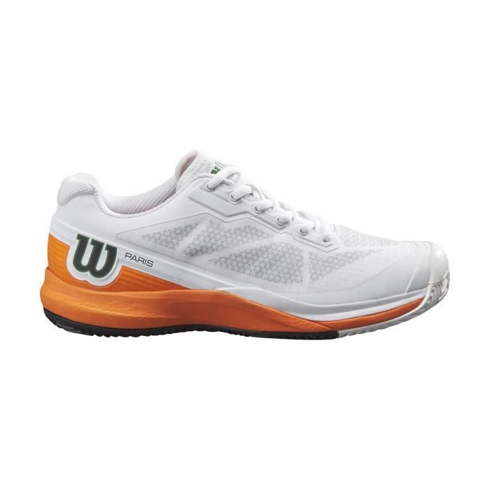 Chaussures WILSON Femme RUSH PRO 3.5 CLAY PARIS Blanc / Ocre 2021