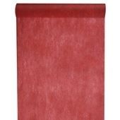 Chemin De Table Uni En Tissu Non Tisse Bordeaux