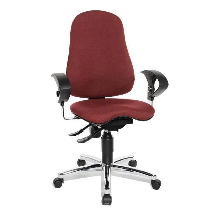 Topstar SI59UG27 Chaise de Bureau Rouge