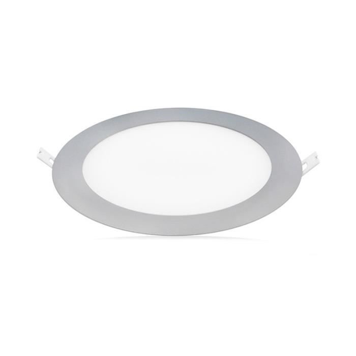 Plafonnier LED 16W (eq. 140W) - Diam : 240mm - Cou