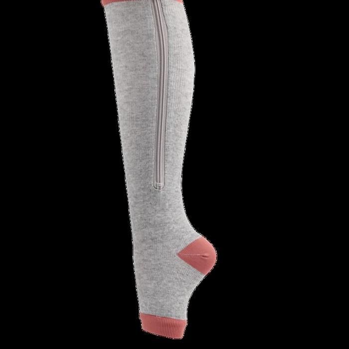 Chaussettes Compression Compressport SSR Blanc - Sports Raquettes