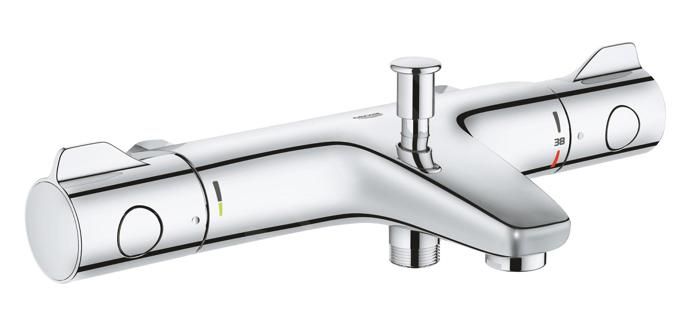 Grohe Grohtherm 800 Mitigeur thermostatique de baignoire chrome 34756000