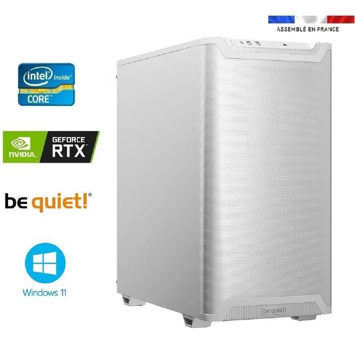 PC Gamer intel I9-12900KF – RTX 4060 8Go – 64GO Ram DDR5 – SSD 1To – Be Quiet ! Base 501 – Windows 11