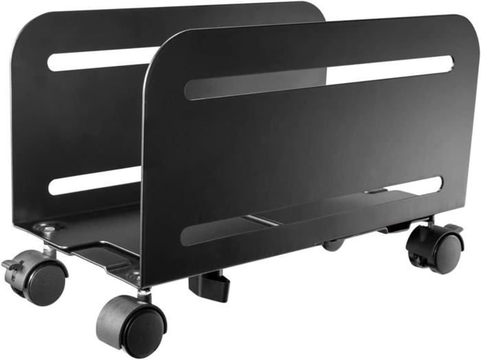 Support pour Ordinateur de Bureau, Support PC avec Roues, Protège de la ...
