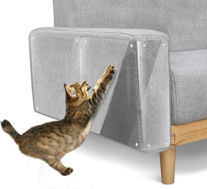 Comparer les prix de Protection Canape Chat,Anti-Griffures Chien Protege Griffe Protecteurs Protection de Meubles pour Comptoirs Anti-Rayures