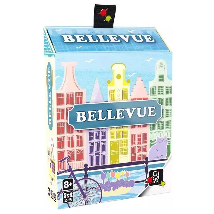Jeu de pose de cartes - GIGAMIC - Bellevue - Multicolore - 110 cartes - Jeu familial