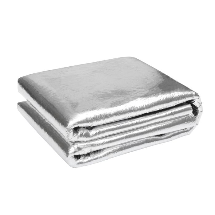 Isolant Phonique Et Thermique Voiture Autocollant - 15 Feuilles 25x18cm, épaisseur 5mm, Aluminium + Caoutchouc - Pour Portes, Capot, Coffre - 11