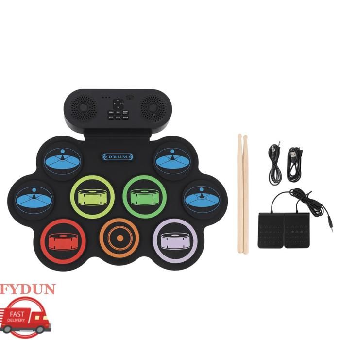 Ensemble De Batterie Virtuelle Kit De Batterie Virtuelle Portable