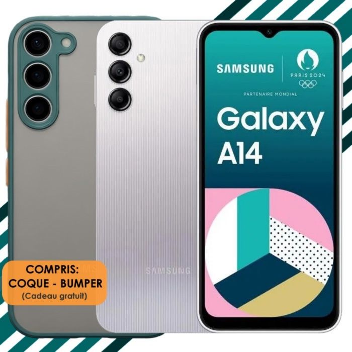 SAMSUNG Galaxy A14 4G 64 Go argent