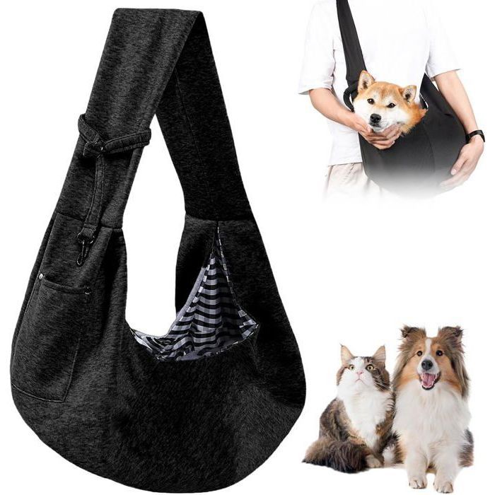 Sac de transport pour chien écharpe de transport réglable sac de transport pour chien jusquà 15 kg sac de t PANIER DE TRANSPORT