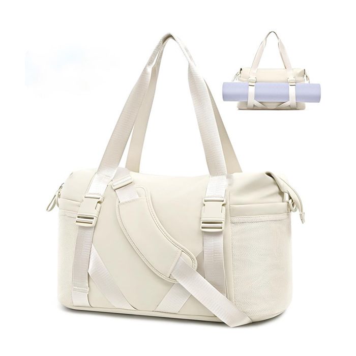Sac de sport avec porte-tapis de yoga intégré idéal pour les accessoires de yoga lentraînement les week-ends la gymnastique