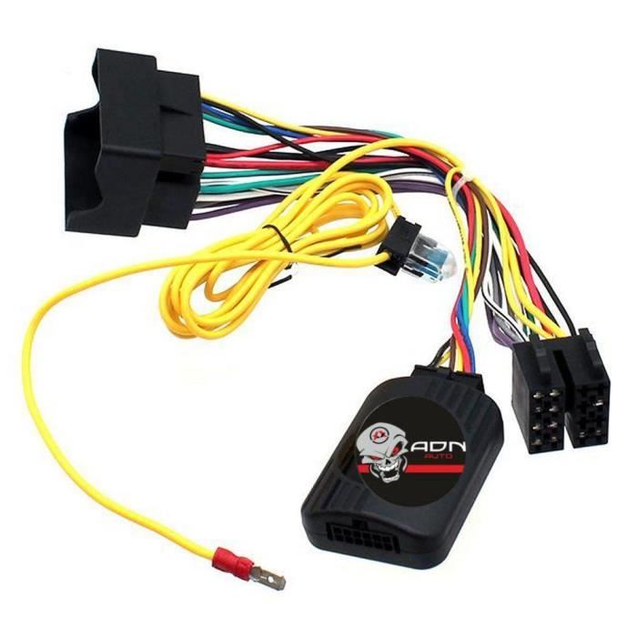 Commande Au Volant Pour Peugeot 206 Plus (2009+) - Compatible Autoradio Alpine - Neuf SILIM