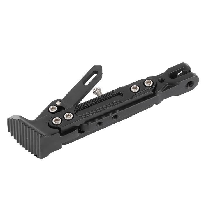 Prolongateur De Béquille Latérale Universel – Moto, Scooter, Vélo – Aluminium Rouge