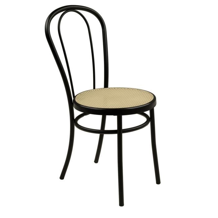 Bistrot Chaise noire style bistrot - Noir - Achat / Vente ...