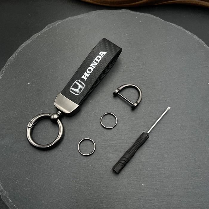 DOUX VOITURE PORTE-CLÉ Remplacement Cuir + Métal pour BMW Bracelet