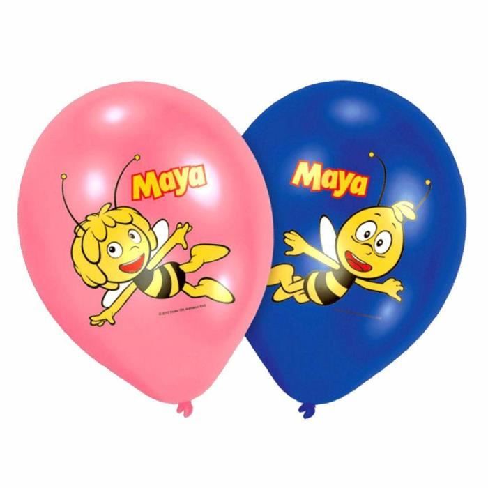 Maya L Abeille Party Enfants Ballons Anniversaire 8 Pieces Maya The Bee Cdiscount Maison
