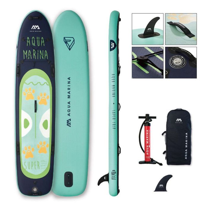 Stand up Paddle gonflable AQUA MARINA Super Trip 370x82x15 Cdiscount