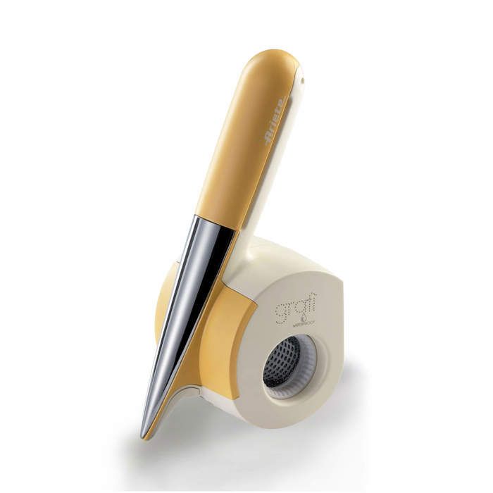 Ariete 0457 Sable Métal Plastique CE Pain Fromage Fruits Noisettes Batterie Pile Batterie intégré - vue 2