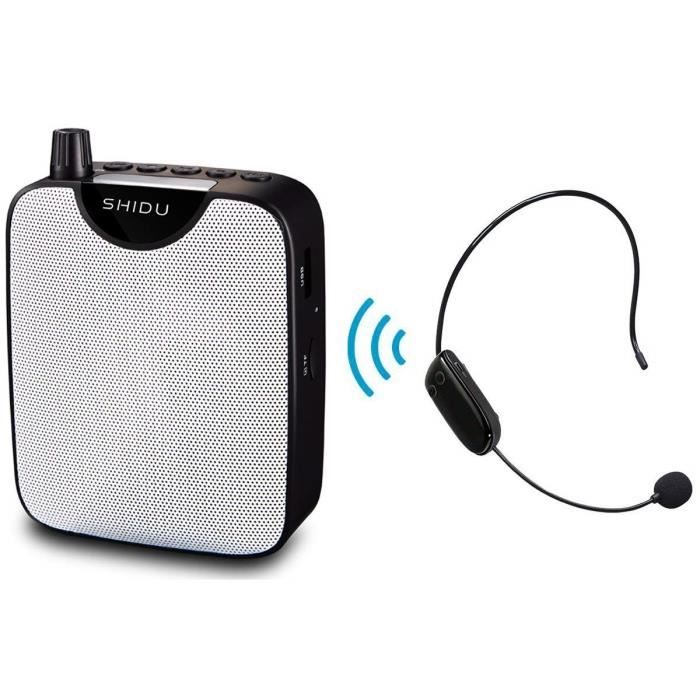 Amplificateur De Voix Sans Fil Avec Micro Casque – Haut-parleur