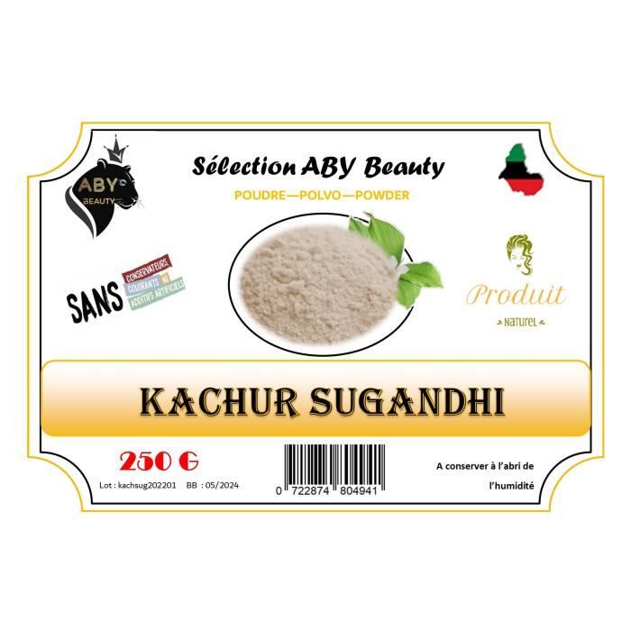 Poudre de Kachur Sugandhi - 250 G - ABY Beauty - Cdiscount Au quotidien