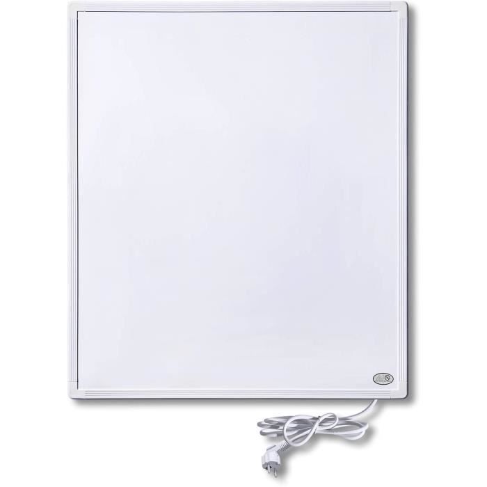 Radiateur Infrarouge Mural 1000W Avec Image - Chauffage Rapide, Thermostat, économe (image Aurore Boréale)