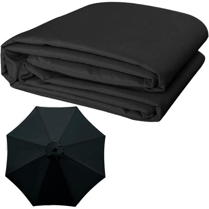 HCZION 3 Pi 8 Baleines De Rechange Pour Parasol De Jardin, Toile De Parasol De Jardin, Housse De Rechange Pour Auvent De Parapluie De Rechange Housse En Tissu Polyester Pour Parapluie En