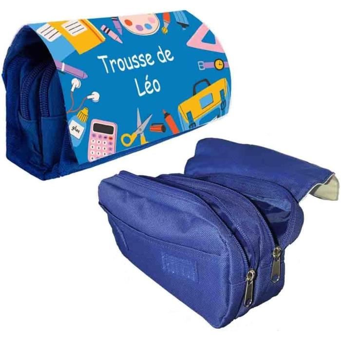 Trousse à Crayons Imprimée Sprunki Pour Enfants - Motif Jeu Musical - Polyester - Pour école, Fournitures