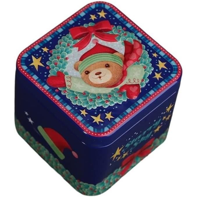 Déco Noël Casse noisette Noël bonbonnière maison du monde en céramique plus petit sac tissu - Décoration