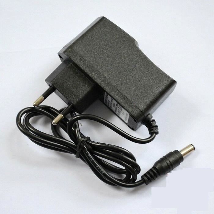 Adaptateur Secteur AC 100-240V Vers DC 12V 1A – Prise UE – Chargeur Pour Véhicule électrique – LED Rouge/vert