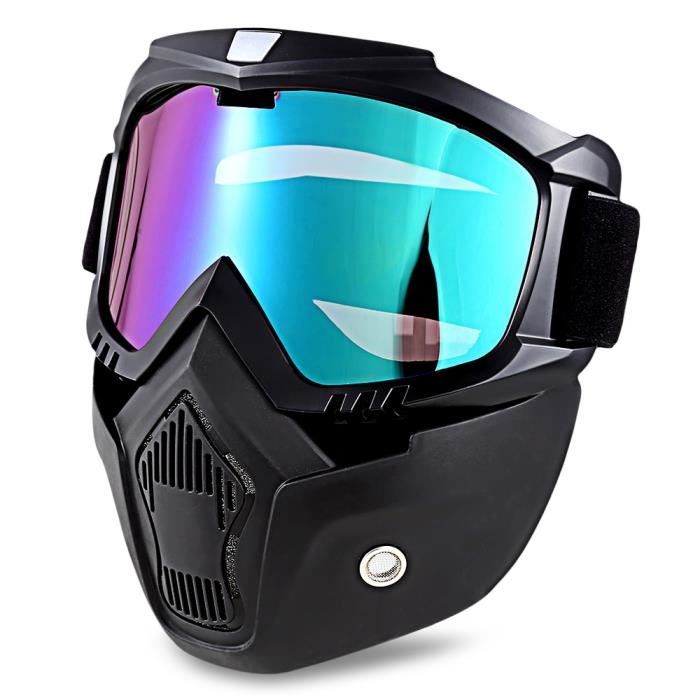 Lunettes de moto avec masque Cdiscount Auto