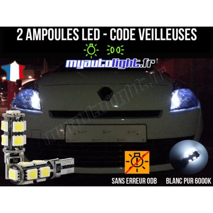 Ampoules H7 Blanc Look Xénon - Renault Grand Scénic III - Cdiscount Auto